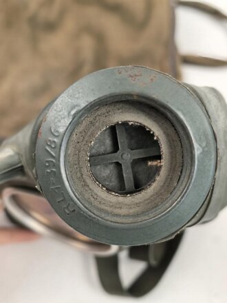 Luftschutz, Volksgasmaske 40 in Bereitschaftstasche