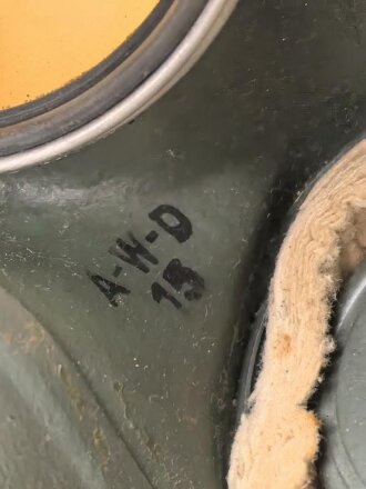 Luftschutz, Volksgasmaske 40 in Bereitschaftstasche