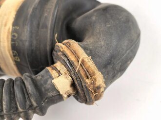 Großbritannien 2.Weltkrieg, Hospital Respirator, Gasmaske für Kopfverletzte.Ungereinigt, datiert 1943