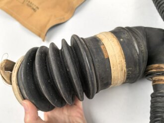 Großbritannien 2.Weltkrieg, Hospital Respirator, Gasmaske für Kopfverletzte.Ungereinigt, datiert 1943