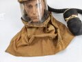 Großbritannien 2.Weltkrieg, Hospital Respirator, Gasmaske für Kopfverletzte.Ungereinigt, datiert 1943