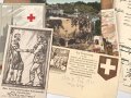 Konvolut eines aus französischer Kriegsgefangenschaft heimkehrenden. Rückführung über die Schweiz, Begrüßungsfeier in Konstanz 1920