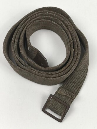 Webriemen Wehrmacht. Breite 20mm, Gesamtlänge 129cm