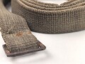 Webriemen Wehrmacht. Breite 20mm, Gesamtlänge 129cm