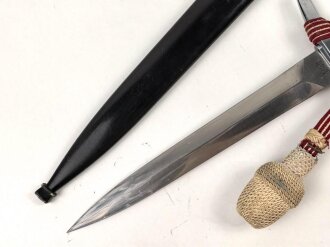 Schweiz, Dolch für Offiziere M43, Hersteller "Elsener Schwyz Victoria". Guter Zustand