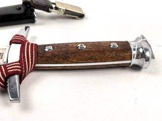 Schweiz, Dolch für Offiziere M43, Hersteller "Elsener Schwyz Victoria". Guter Zustand