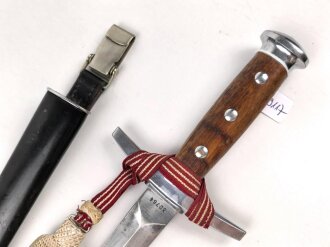 Schweiz, Dolch für Offiziere M43, Hersteller "Elsener Schwyz Victoria". Guter Zustand