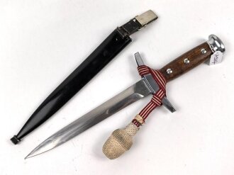 Schweiz, Dolch für Offiziere M43, Hersteller "Elsener Schwyz Victoria". Guter Zustand
