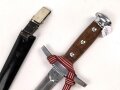 Schweiz, Dolch für Offiziere M43, Hersteller "Elsener Schwyz Victoria". Guter Zustand