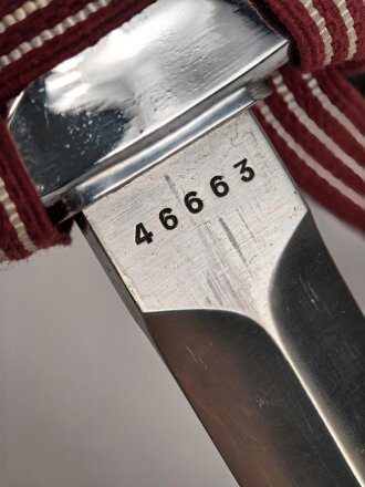 Schweiz, Dolch für Offiziere M43, sehr guter Zustand