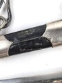 Polen, Dolch für Angehörige der Luftwaffe, Modell 1954. Guter Gesamtzustand, Samt zwei Schießauszeichnungen, die an Gehänge befestigt sind