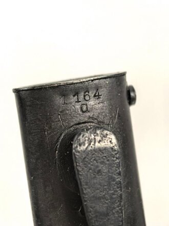 Seitengewehr M84/98 für k98 der Wehrmacht. Getragenes Stück