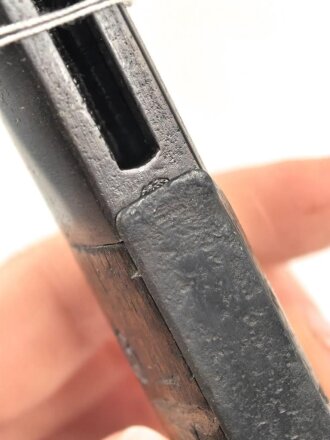 Seitengewehr M84/98 für k98 der Wehrmacht. Getragenes Stück