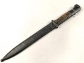 Seitengewehr M84/98 für k98 der Wehrmacht. Getragenes Stück