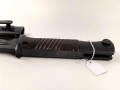 Seitengewehr M84/98 für k98 der Wehrmacht. Getragenes Stück, wohl Nachbrüniert