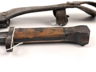 Niederlande, Seitengewehr Mannlicher M1895. Hersteller " Hembrug". Guter Gesamtzustand