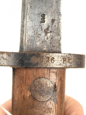 Niederlande, Seitengewehr Mannlicher M1895. Hersteller " Hembrug". Guter Gesamtzustand