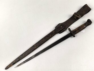 Niederlande, Seitengewehr Mannlicher M1895. Hersteller " Hembrug". Guter Gesamtzustand