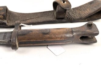 Niederlande, Seitengewehr Mannlicher M1895. Hersteller " Hembrug". Guter Gesamtzustand