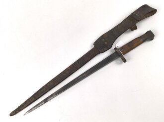 Niederlande, Seitengewehr Mannlicher M1895. Hersteller " Hembrug". Guter Gesamtzustand
