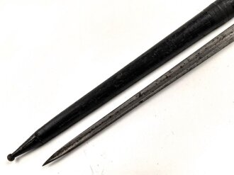 Österreich, Tüllenbajonett für Lorenzgewehr Modell 1854. Sperring fehlt