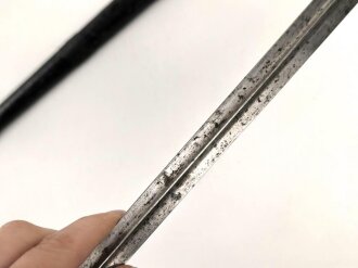 Österreich, Tüllenbajonett für Lorenzgewehr Modell 1854. Sperring fehlt