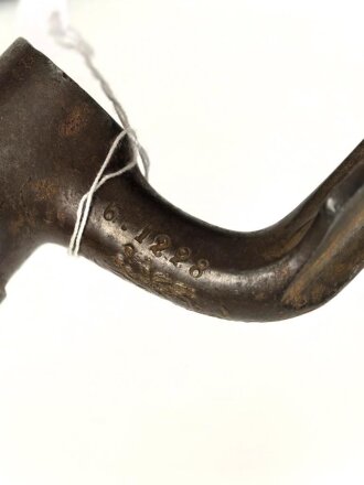 Österreich, Tüllenbajonett für Lorenzgewehr Modell 1854. Sperring fehlt