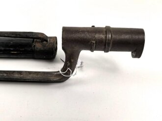 Österreich, Tüllenbajonett für Lorenzgewehr Modell 1854. Sperring fehlt