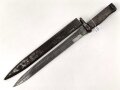 1. Weltkrieg, Ersatz Seitengewehr . Gereinigtes Stück mit resten des Originallack