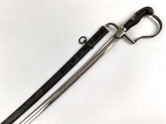 Einheitssäbel frühe Wehrmacht. Die Scheide original lackiert, ungereinigtes Stück