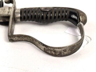 Einheitssäbel frühe Wehrmacht. Die Scheide original lackiert, ungereinigtes Stück