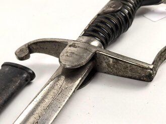 Einheitssäbel frühe Wehrmacht. Die Scheide original lackiert, ungereinigtes Stück