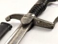 Einheitssäbel frühe Wehrmacht. Die Scheide original lackiert, ungereinigtes Stück