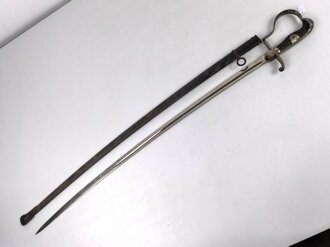 Einheitssäbel frühe Wehrmacht. Die Scheide original lackiert, ungereinigtes Stück