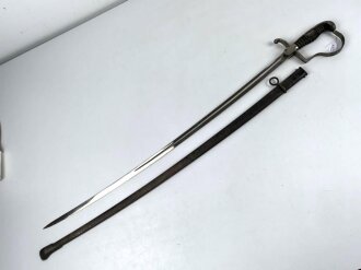 Einheitssäbel frühe Wehrmacht. Die Scheide original lackiert, ungereinigtes Stück