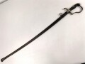 Einheitssäbel frühe Wehrmacht. Die Scheide original lackiert, ungereinigtes Stück
