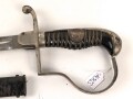 Einheitssäbel frühe Wehrmacht. Die Scheide original lackiert, ungereinigtes Stück