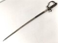 Preußen, Säbel für einen Angehörigen im Feldartillerie Regiment No. 46 . Eigentumstück mit doppelseitiger Klingenätzung, ungereinigtes Stück, die Scheide fehlt