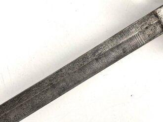 Preußen, Kavalleriedegen KD89. Ungereinigtes Stück mit biedseitiger, schwacher Klingenätzung  von WKC