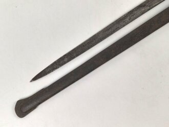 Preußen, Kavalleriedegen KD89. Ungereinigtes Stück mit biedseitiger, schwacher Klingenätzung  von WKC