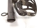 Preußen, Kavalleriedegen KD89. Ungereinigtes Stück mit biedseitiger, schwacher Klingenätzung  von WKC, Klingenlänge 83cm und breite 2,2cm
