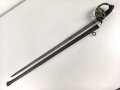 Preußen, Kavalleriedegen KD89. Ungereinigtes Stück mit biedseitiger, schwacher Klingenätzung  von WKC, Klingenlänge 83cm und breite 2,2cm