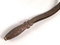 Niederlande, " Klewang" Säbel Modell 1911. Hersteller " Hembrug". Ungereinigtes Stück mit Koppelschuh und dem seltenen Portepee