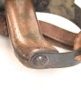 Niederlande, " Klewang" Säbel Modell 1911. Hersteller " Hembrug". Ungereinigtes Stück mit Koppelschuh und dem seltenen Portepee