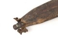 Niederlande, " Klewang" Säbel Modell 1911. Hersteller " Hembrug". Ungereinigtes Stück mit Koppelschuh und dem seltenen Portepee