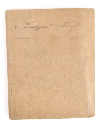 Niederlande, " Oorlogszakboekje" eines Angehörigen im "20E Regimente Infanterie" datiert 1929. Dazu die Erkennungsmarke mit gleichem Namen