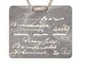 Niederlande, " Oorlogszakboekje" eines Angehörigen im "20E Regimente Infanterie" datiert 1929. Dazu die Erkennungsmarke mit gleichem Namen