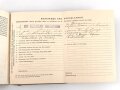 Niederlande, " Oorlogszakboekje" eines Angehörigen im "20E Regimente Infanterie" datiert 1929. Dazu die Erkennungsmarke mit gleichem Namen