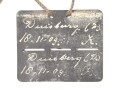 Niederlande, " Oorlogszakboekje" eines Angehörigen im "20E Regimente Infanterie" datiert 1929. Dazu die Erkennungsmarke mit gleichem Namen