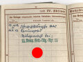 Wehrpaß Heer, eingestellt 22. Mai 1942 bei  Infanterie Ersatz. Btl. 470